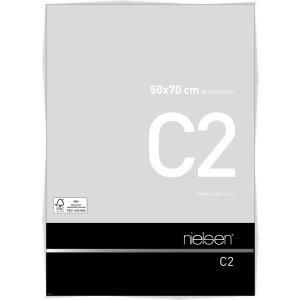 Nielsen Marco de aluminio C2 blanco brillante 50x70 cm...