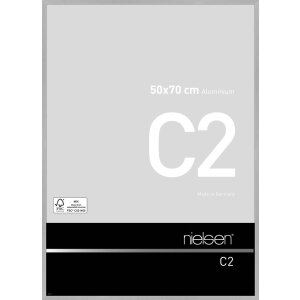 Nielsen Marco de aluminio C2 estructura plata mate 50x70...