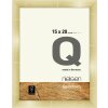 Marco a presión de madera Nielsen Quadrum 15x20 cm dorado