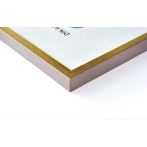 Marco a presión de madera Nielsen Quadrum 21x29,7 cm dorado