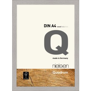 Marco de madera con clip Nielsen Quadrum 21x29,7 cm gris...