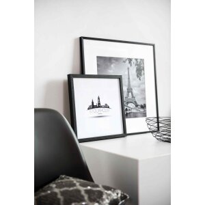 Nielsen Marco de madera a presión Quadrum 24x30 cm blanco opaco