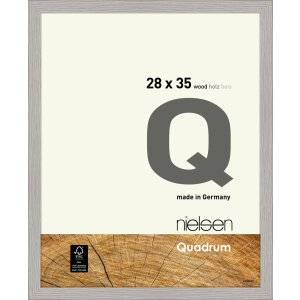 Marco de madera con clip Nielsen Quadrum 28x35 cm gris...