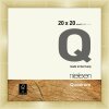 Marco a presión de madera Nielsen Quadrum 20x20 cm dorado