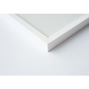Nielsen Marco de madera a presión Quadrum 13x18 cm blanco opaco