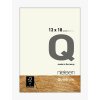 Nielsen Marco de madera a presión Quadrum 13x18 cm blanco opaco