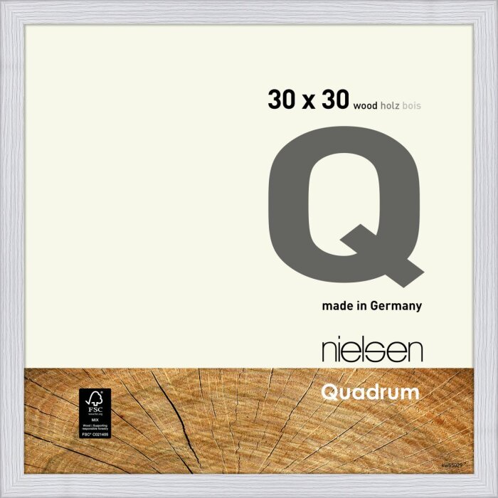 Nielsen Marco de madera a presión Quadrum 30x30 cm Snow White
