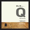 Nielsen Quadrum marco de madera 30x30 cm negro cuervo