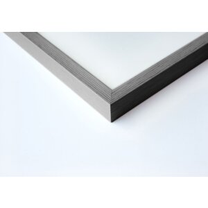 Nielsen Quadrum marco de madera 40x50 cm cemento gris pino madera bloque estrecho perfil