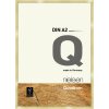 Marco a presión de madera Nielsen Quadrum 42x59,4 cm dorado