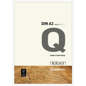 Nielsen Quadrum marco de madera 42x59,4 cm blanco cristal...