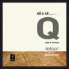 Nielsen Marco Cambiador de Madera Quadrum 40x40 cm negro cuervo