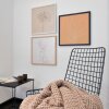 Nielsen Marco Cambiador de Madera Quadrum 40x40 cm negro cuervo