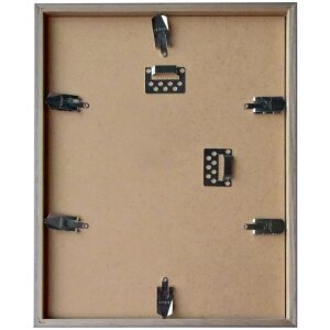 Nielsen Marco de madera a presión Quadrum 40x40 cm blanco opaco