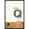 Nielsen Marco Cambiador de Madera Quadrum 40x60 cm negro cuervo