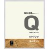 Marco a presión de madera Nielsen Quadrum 50x60 cm Blanco Nieve