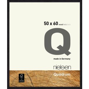 Nielsen Quadrum marco de madera 50x60 cm negro cuervo