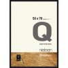 Nielsen Marco Cambiador de Madera Quadrum 50x70 cm negro cuervo