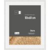 Marco de madera Nielsen Skava Blanco 50x60 cm con paspartú 40x50 cm