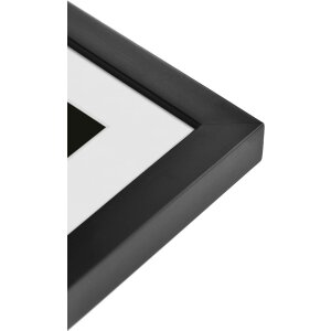 Marco de madera Nielsen Skava negro 40x50 cm incl. passe-partout