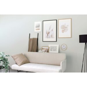 Nielsen marco de madera Skava negro 50x70 cm passe-partout 40x60 cm
