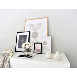 Nielsen Marco de madera Skava Blanco 50x70 cm con Passepartout 40x60 cm