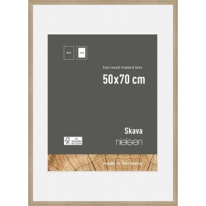 Marco de madera Nielsen roble Skava 50x70 cm con...