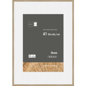 Nielsen Marco de madera Skava roble 59,4x84,1 cm con...