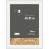 Marco de madera Nielsen Skava Blanco 60x80 cm con Passepartout 50x70 cm