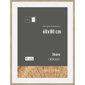 Marco de madera Nielsen roble Skava 60x80 cm con...