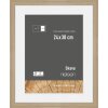Marco de madera Nielsen roble Skava 24x30 cm con passepartout 18x24 cm