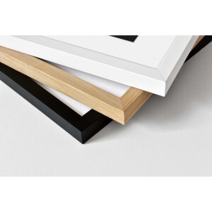 Marco de madera Nielsen Skava Blanco 15x20 cm con Passepartout 9x13 cm