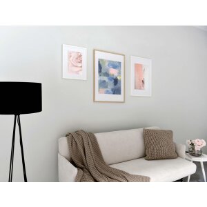 Marco de madera Nielsen Skava Blanco 15x20 cm con Passepartout 9x13 cm