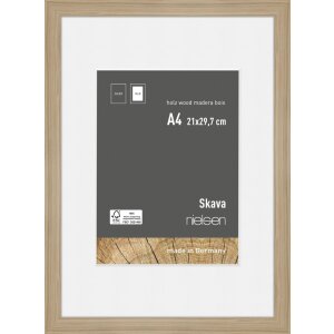 Marco de madera Nielsen roble Skava 21x29,7 cm con...