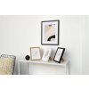 Marco de madera Nielsen Skava negro 29,x7x42 cm con passepartout 21x29,7 cm