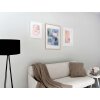 Marco de madera Nielsen Skava negro 29,x7x42 cm con passepartout 21x29,7 cm