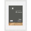Nielsen Marco de madera Skava blanco 29,x7x42 cm con passepartout 21x29,7 cm