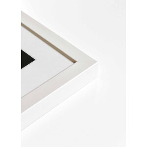 Marco de madera Nielsen Skava Blanco 13x18 cm con Passepartout 9x13 cm