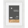 Marco de madera Nielsen Skava Blanco 13x18 cm con Passepartout 9x13 cm
