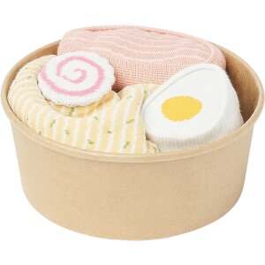 EatMySocks doble pack calcetines largos Miso Ramen idea regalo 43% poliéster 30°C