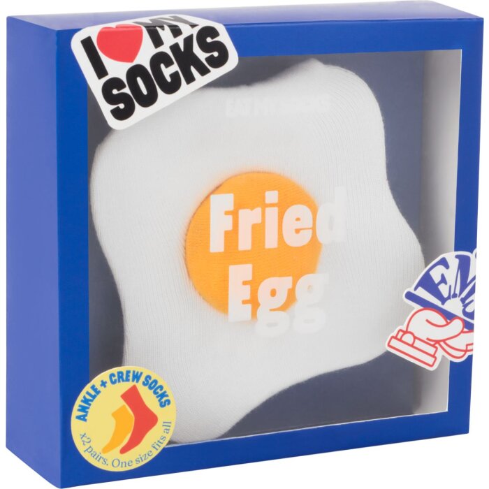 EatMySocks paquete doble de calcetines de huevo frito