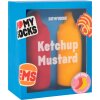 EatMySocks paquete doble de calcetines de tripulación Ketchup & Mostaza