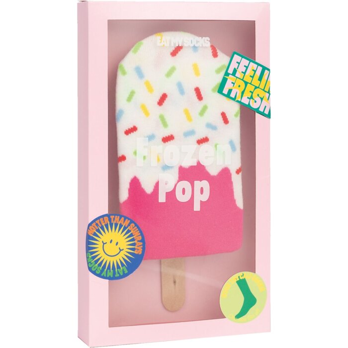EatMySocks Calcetines de Tripulación Frozen Pop Fresa