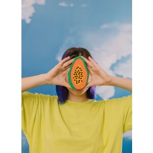 EatMySocks calcetines largos Juicy Papaya
