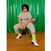 EatMySocks Crew calcetines vino blanco caja de regalo botella mirada 1 par