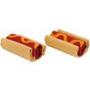 EatMySocks Calcetines Hot Dog Divertida idea de regalo calcetines de pantorrilla mezcla de algodón 1 par
