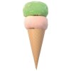 EatMySocks Calcetines largos Dolce Gelato Rosa Verde cono de helado