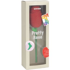 EatMySocks Calcetines Cortos Pretty Rose Red 100%...