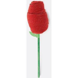 EatMySocks Calcetines Cortos Pretty Rose Red 100% Algodón Idea de Regalo