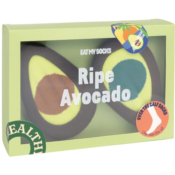 EatMySocks Calcetines Largos Aguacate Maduro